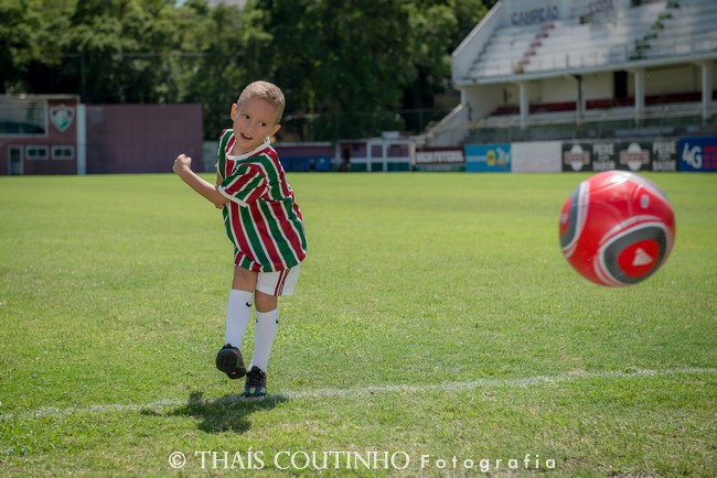 ensaio fotografico futebol menino fluminense